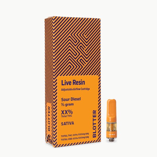 Blotter - Sour Diesel | Liquid Live Resin Cartridge | 0.5g - 1