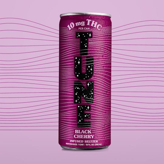 Tune - Black Cherry | 10mg Infused Seltzer | Single Can - 1