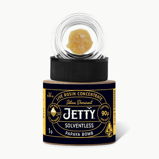 Jetty Extracts - Papaya Bomb Live Rosin Concentrate 1g - 1