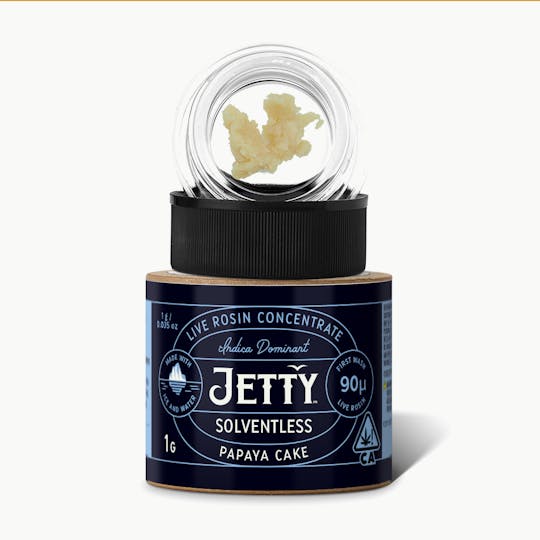 Jetty Extracts - Papaya Cake Live Rosin Concentrate 1g - 1
