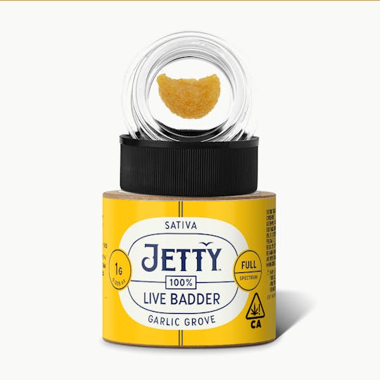 Jetty Extracts - Garlic Grove Live Badder Concentrate 1g - 1