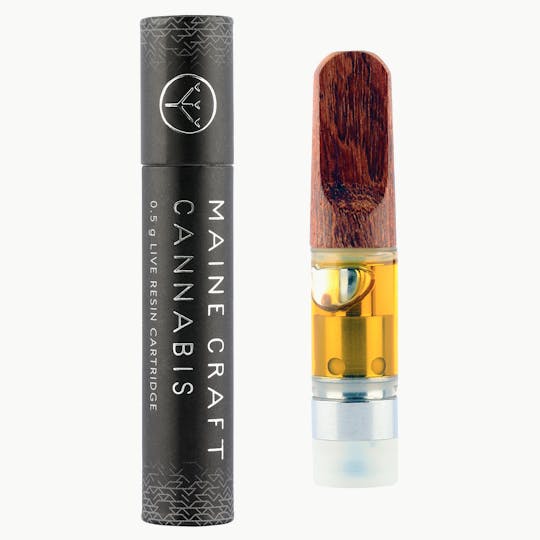 Maine Craft Cannabis - 0.5g Live Resin Cart - Huckleberry Web - 1