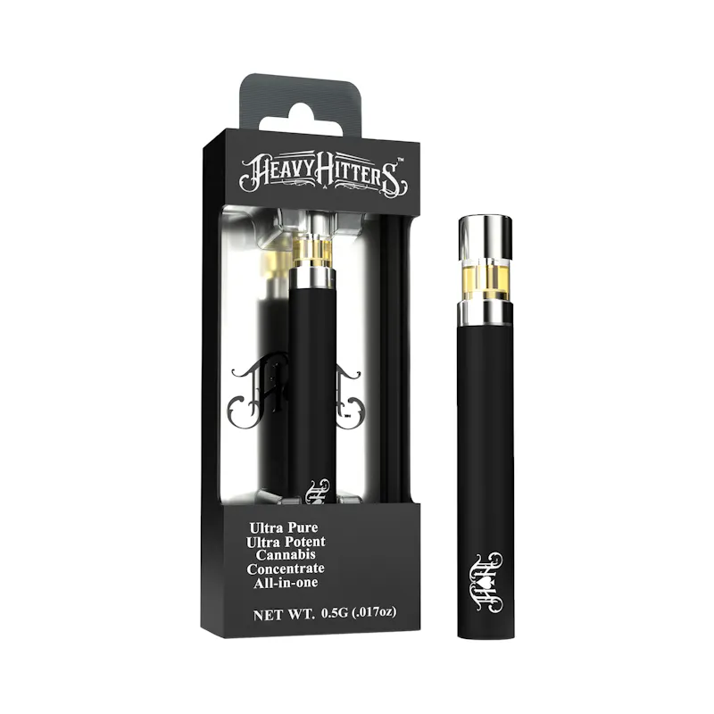 Heavy Hitters Northern Lights Indica-Ultra Extract High Potency Oil-0.5GAll-In-One Vape disposable