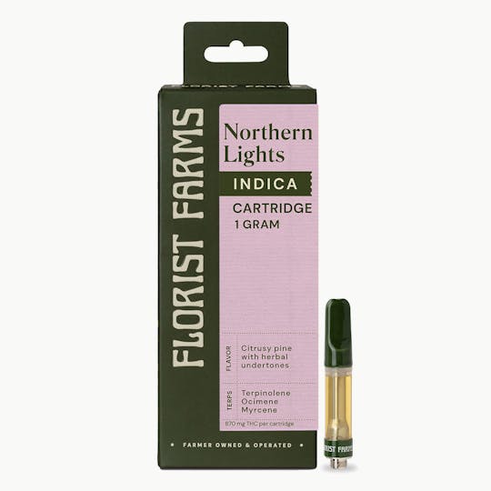 Florist Farms - Northern Lights | Vape Cartridge | 1g - 1