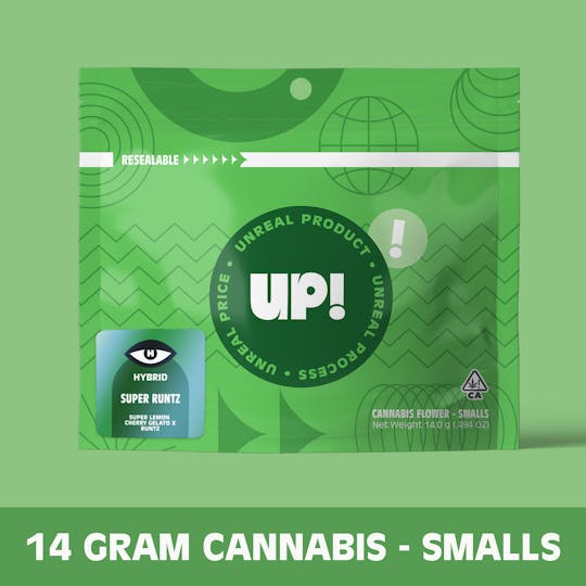 UP! - Super Runtz (Hybrid) Premium Smalls Flower 14g - 1