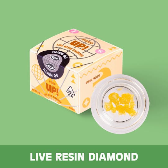 UP! - Alien OG (Hybrid) Live Resin Diamond 1g - 1