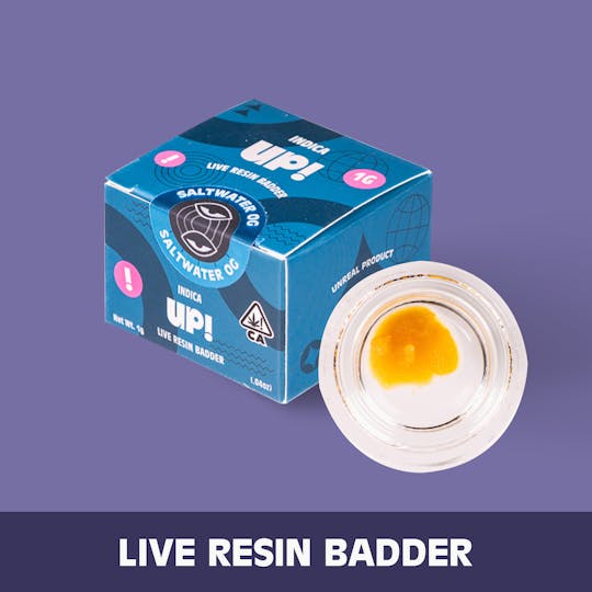UP! - Saltwater OG (Hybrid) Live Resin Badder 1g - 1