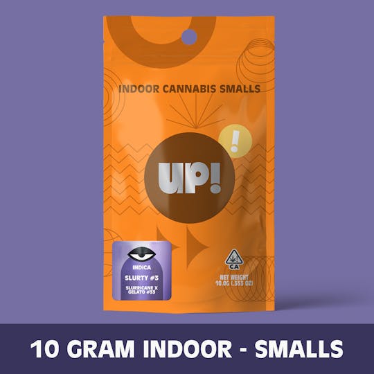 UP! - Slurty #3 (Indica) Indoor Smalls Flower 10g - 1