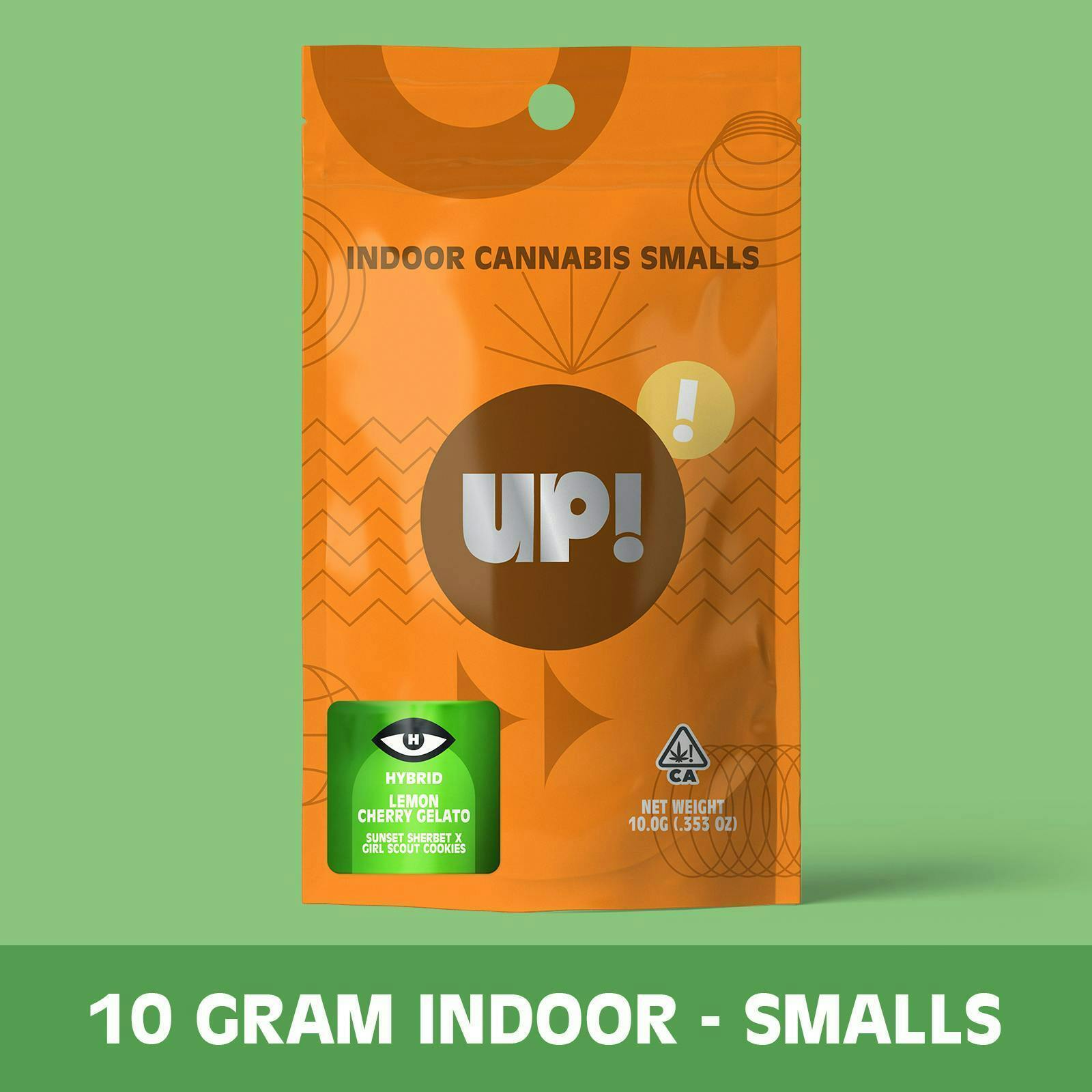 UP! - Lemon Cherry Gelato (Hybrid) Indoor Smalls Flower 10g - 1