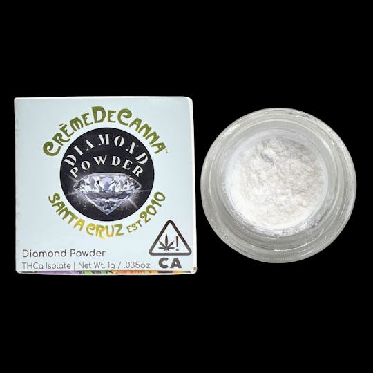 Crème De Canna - Creme De Canna - THCa Isolate - Diamond Powder - 1g - 1
