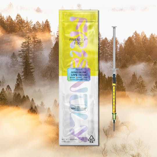 Friendly Brand - Sensi Skunk 1g Live Resin FSO | Indica - 1