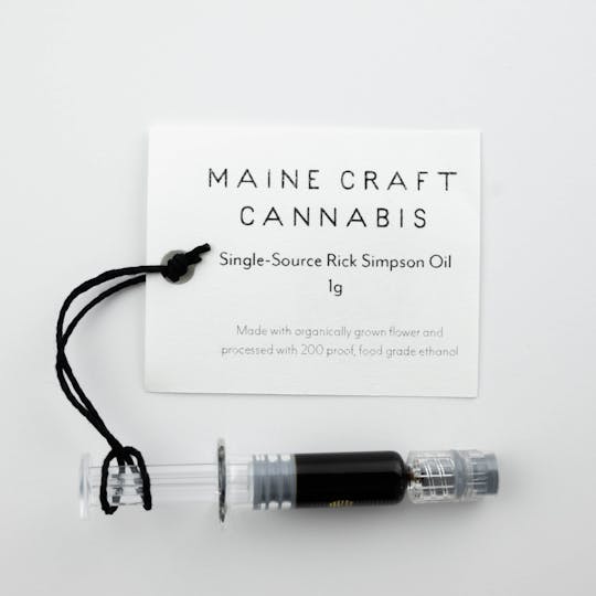Maine Craft Cannabis - 1g Strain Specific RSO Dart - Sativa - 1