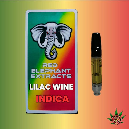 Eden Rose Processing - Red Elephant Cart 1g - Lilac Wine (Indica) - 1