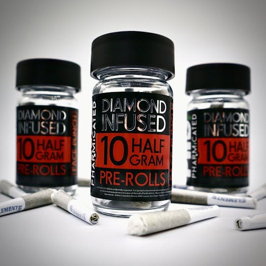 Pharmicated - PhD 0.5G Diamond Infused 10 Pack - Face Punch - 1