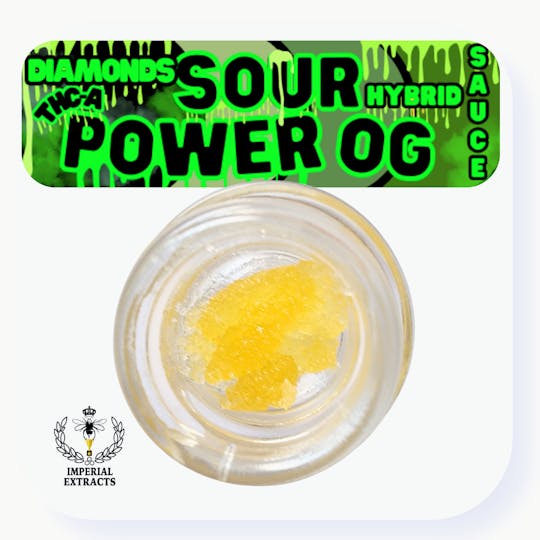 Imperial Extracts - Sour Power 1.0g (Hybrid) Diamonds/Sauce (THC-a) - 1