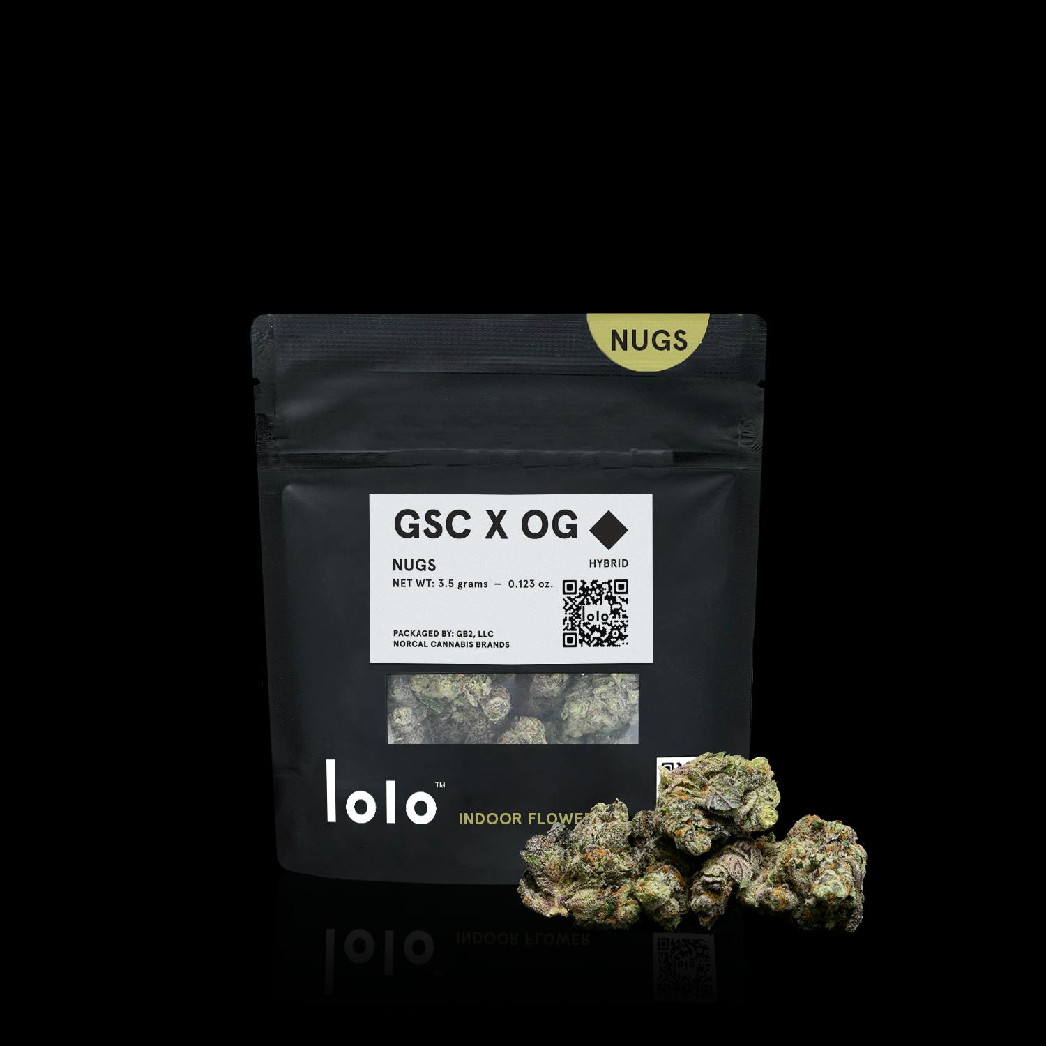lolo - GSC x OG | Indoor Nugs | 3.5g - 1