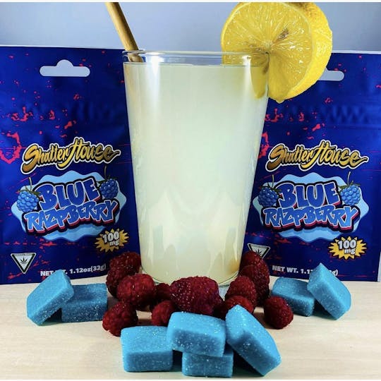 Shatter House - SHATTER HOUSE | Blue Raspberry 100mg Gummy - 1