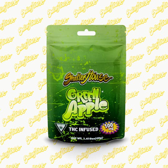 Shatter House - SHATTER HOUSE | Green Apple 100mg Gummies - 1