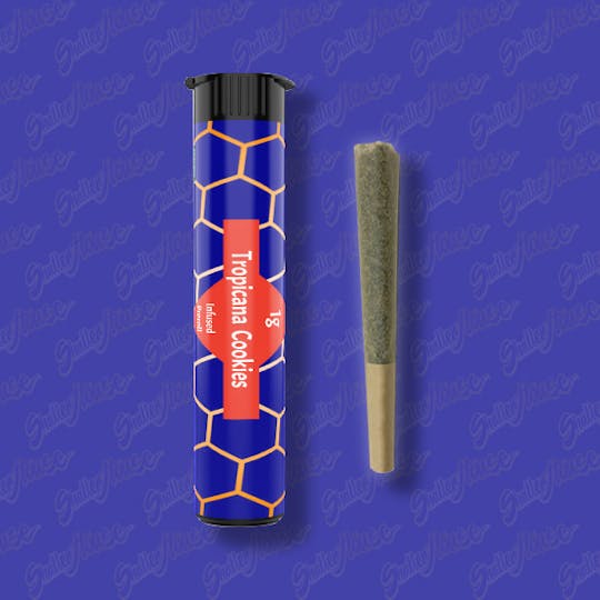 Shatter House - SHATTER HOUSE | Tropicana Cookies 1g Infused Preroll - 1
