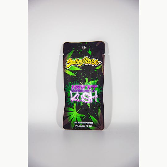 Shatter House - SHATTER HOUSE | Violet Kush 1g Live Resin Disposable Vape - 1
