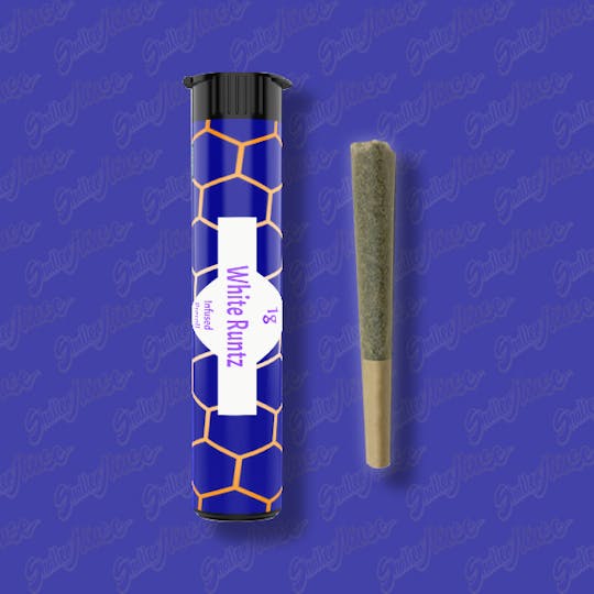 Shatter House - SHATTER HOUSE | White Runtz 1g Infused Preroll - 1