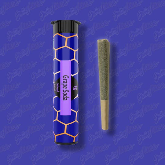 Shatter House - SHATTER HOUSE | Grape Soda 1g Infused Prerolls - 1