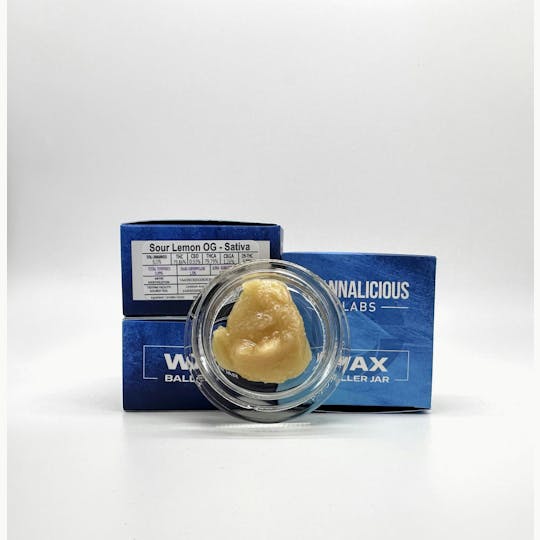 Cannalicious Labs - Sour Lemon OG Wax - Sativa - 1