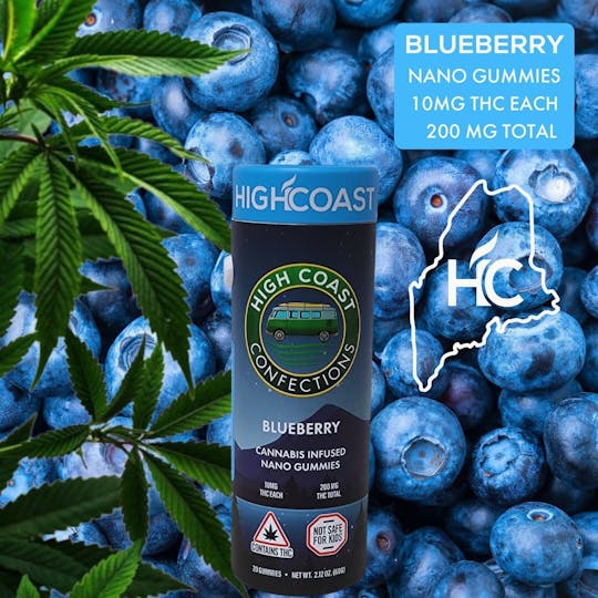 High Coast - High Coast Blueberry Nano Gummies - 1