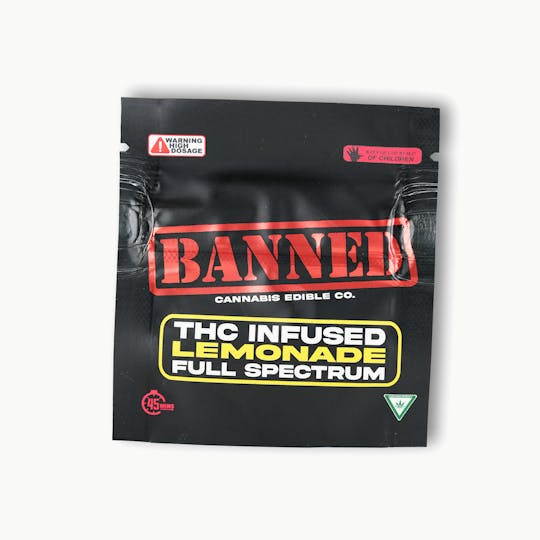 Banned Edible Co - LEMONADE SINGLE GUMMY 200MG - 1