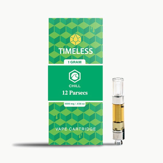 Timeless Vapes - Timeless 12 Parsecs 1000mg Vape Cartridge (Chill) - 1