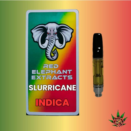 Eden Rose Processing - Red Elephant Cart 1g - Slurricane (Indica) - 1