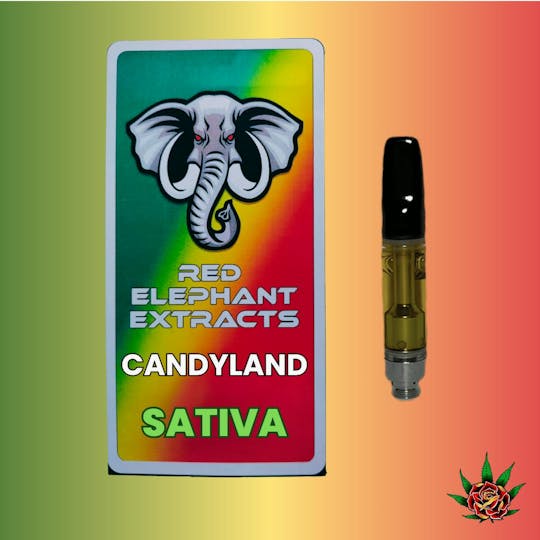 Eden Rose Processing - Red Elephant Cart 1g - Candyland (Sativa) - 1