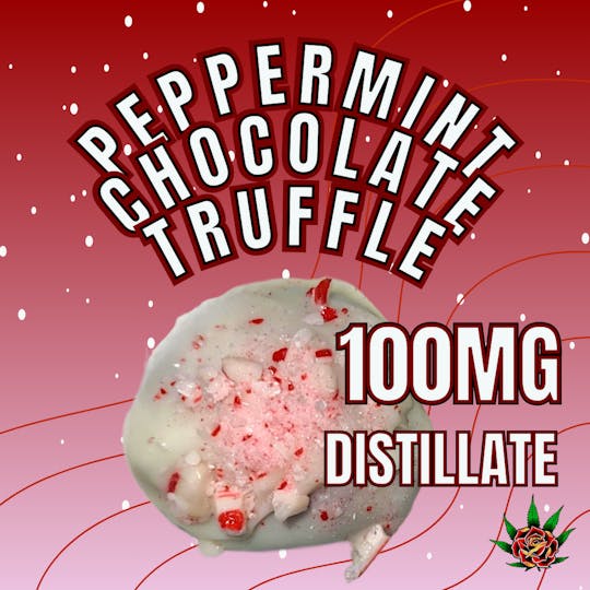 Eden Rose Processing - Eden Rose Full Spectrum Peppermint Chocolate Truffle - (150mg) - 1