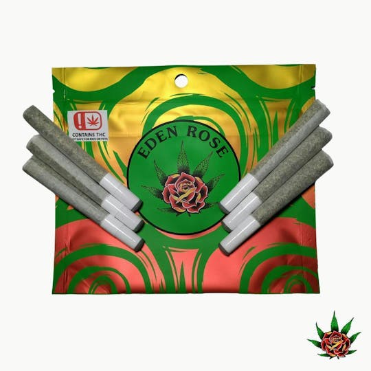 Eden Rose Processing - Eden Rose 6 pack of Premium Pre-rolls (Indica) - 1