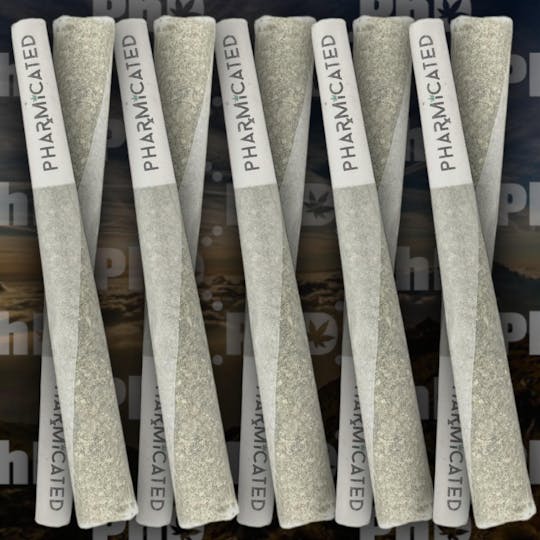 Pharmicated - PhD 10-1g Pre-Roll - Banana Trop Zkittlez (I) - 1