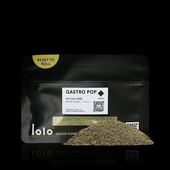 lolo - Gastro Pop | Indoor Kief Infused Ready To Roll | 14g - 1