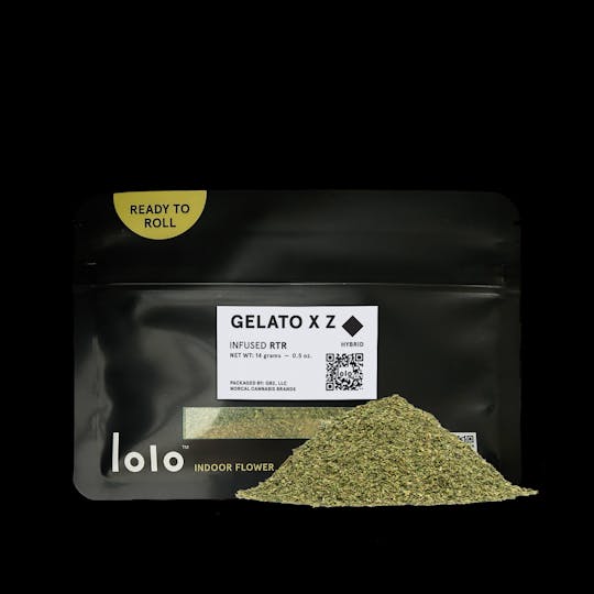 lolo - Gelato x Z | Indoor Kief Infused Ready To Roll | 14g - 1