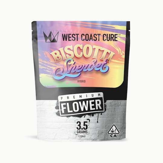 West Coast Cure - Biscotti Sherbet - 3.5G Premium Flower - 1