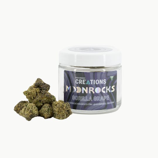 High Minded - Moon Rocks - Gorilla Grape - 3.5g - 1