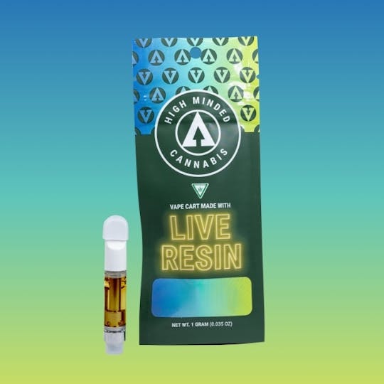 High Minded - Zoap - 1g - Live Resin Cartridge - 1