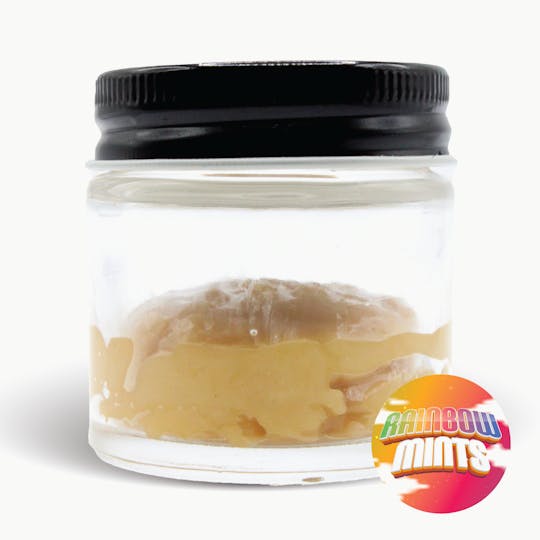 Gas Station Cultivation - Rainbow Mints Cured Resin Badder 14G Baller Jar - 1