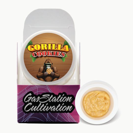 Gas Station Cultivation - Gorilla Cookies Cured Resin Badder 3.5G - 1