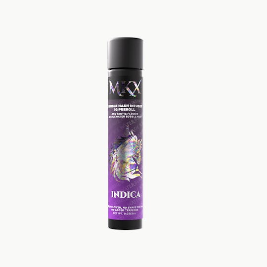 MKX Oil Co - MKX 1g Bubble Hash Prerolls - Garlicane - Indica - 1