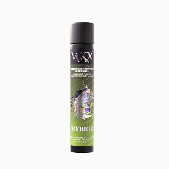 MKX Oil Co - MKX 1g Bubble Hash Prerolls - Starry Night - Hybrid - 1