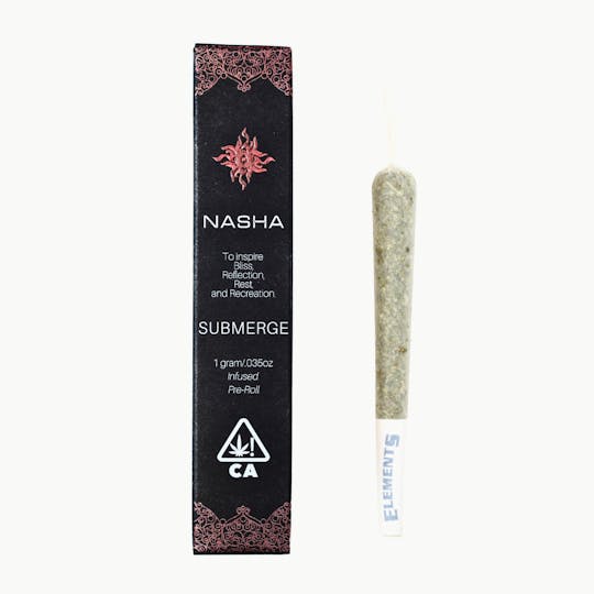 NASHA - Submerge 1 gram Preroll - Mule Fuel x Modified Bananas - 1