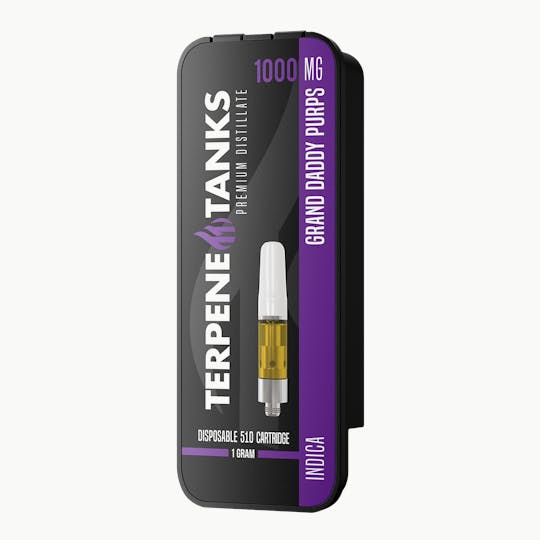 Terpene Tanks - Terpene Tanks Grand Daddy Purps/Purple V-Fire Pod 1g - 1