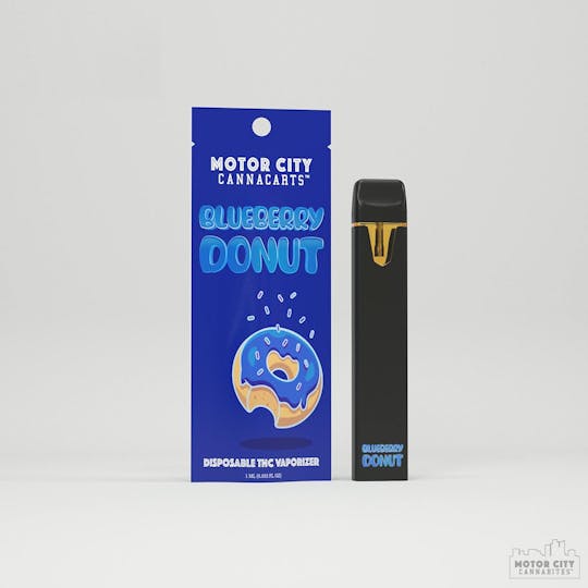 Motor City Cannabites - Blueberry Donut Disposable 1g - 1