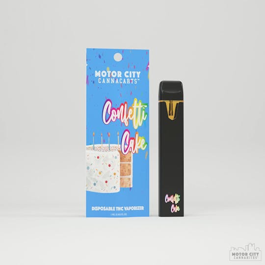 Motor City Cannabites - Confetti Cake Disposable 1g - 1