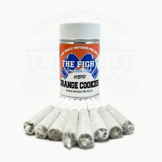 The Fight - ORANGE COOKIES .5G INFUSED PRE ROLL 8CT - THE FIGHT - 1