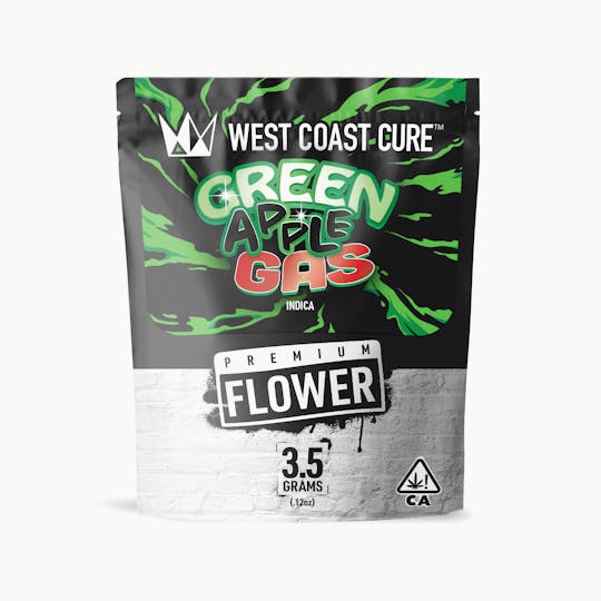 West Coast Cure - Green Apple Gas - 3.5G Premium Flower - 1